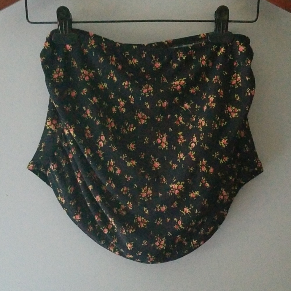 NWT ESTHER WILLIAMS Rose print retro bikini, 14/16 - Picture 3 of 8